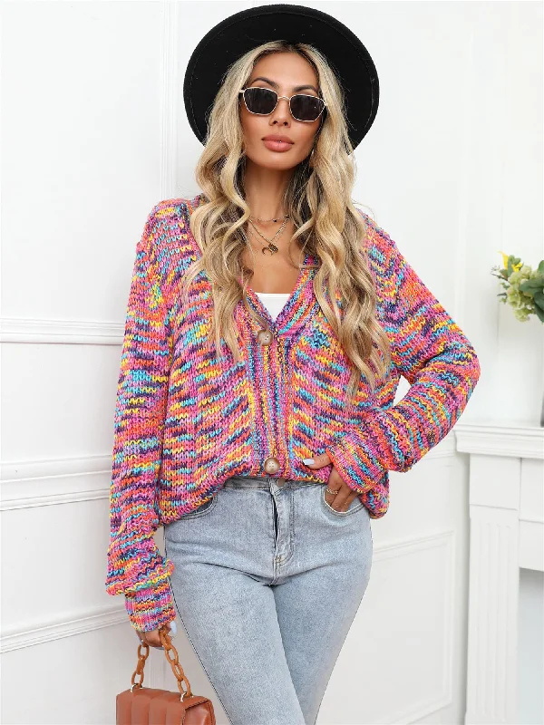 Mega Sale V-Neck Long Sleeve Cardigan