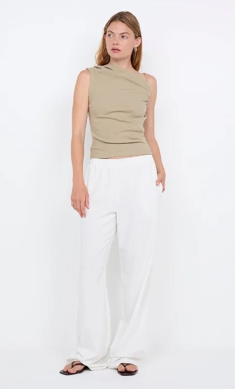 Unbeatable Prices LEILA ASYM TANK - TAUPE