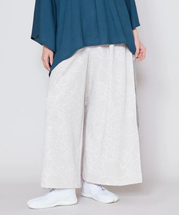 Weekend Discounts to Delight HARU ZARE HAKKAKE Wide Pants