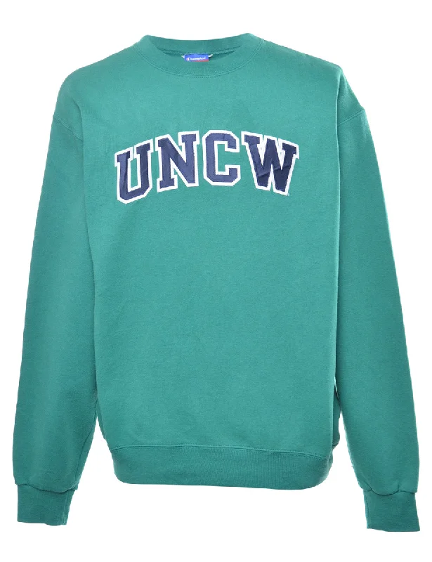 Great Deals Champion UNCW Printed Sweatshirt - M