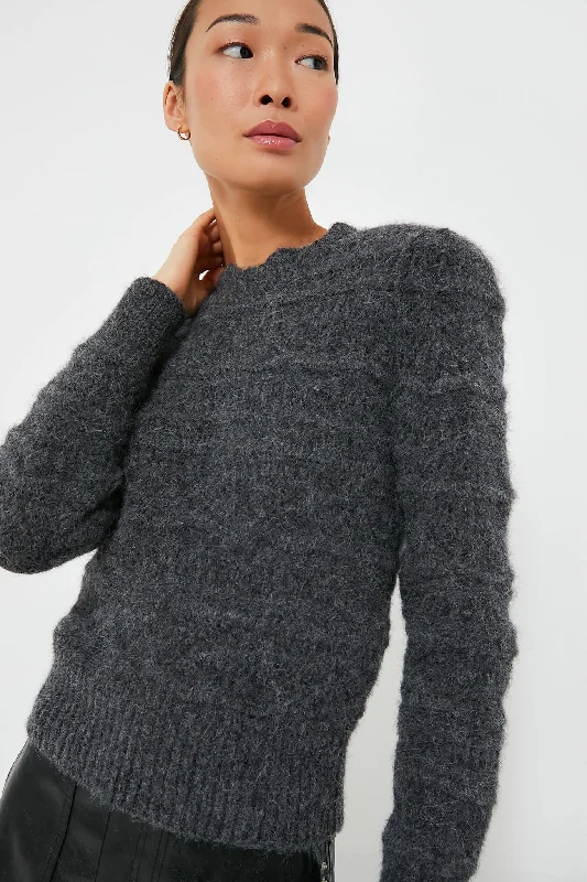 Stock Clearance Dark Grey Othona Sweater