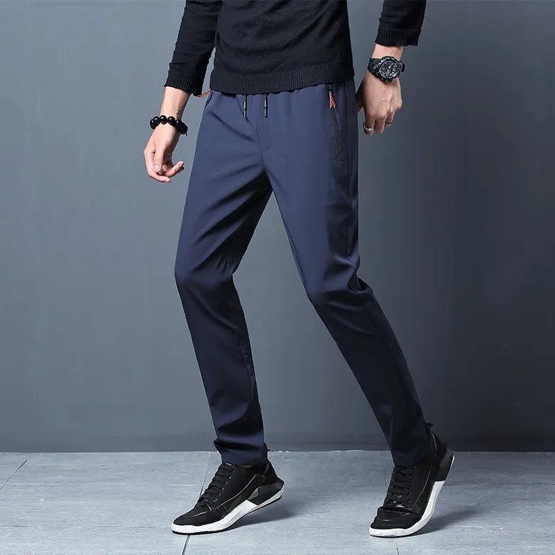 Shop and Save Men Casual Sweatpants - Stretch Slim Fit