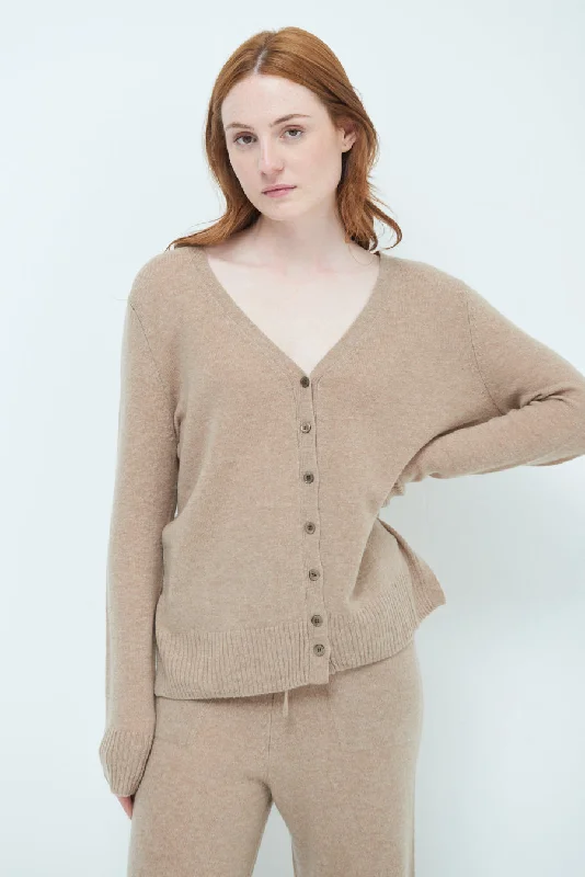Weekend Bargains to Enjoy Relaxed fit button-up knit cardigan wholesale
