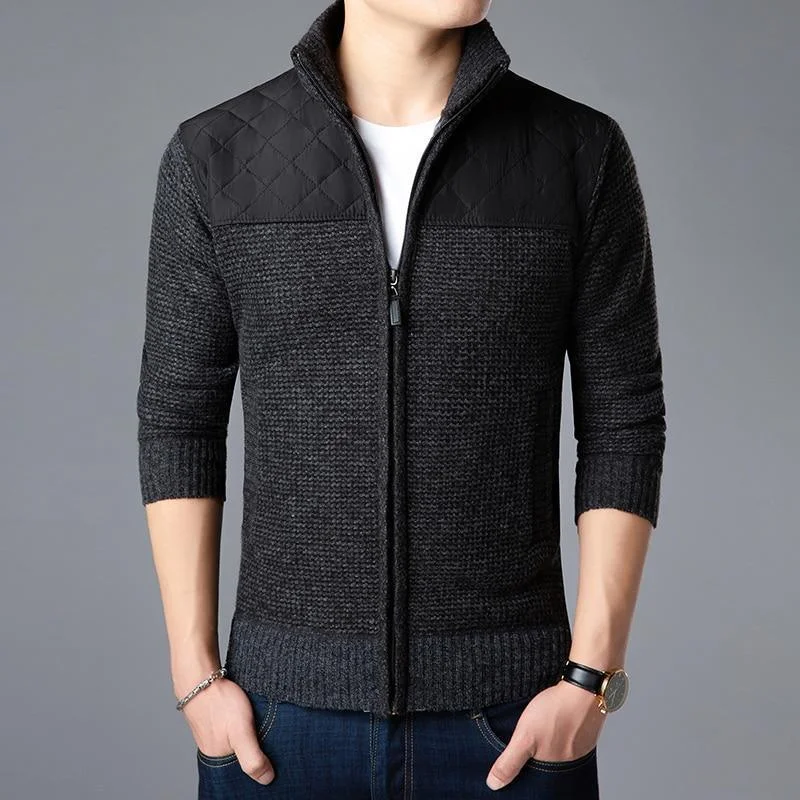 Deal Dash Parka-Casual Cardigan Sweaters For Men