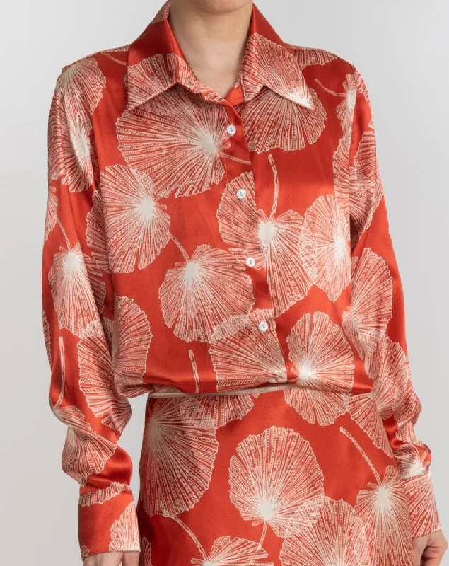 Super Bargain SADIE TOP (RUST)