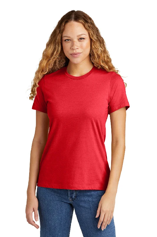 Can't Beat Gildan Womens Softstyle CVC Short Sleeve Crewneck T-Shirt - Red Mist