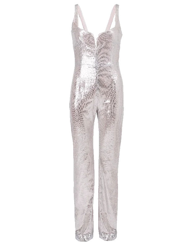 Get It Before It’s Gone Galaxy Corset Jumpsuit